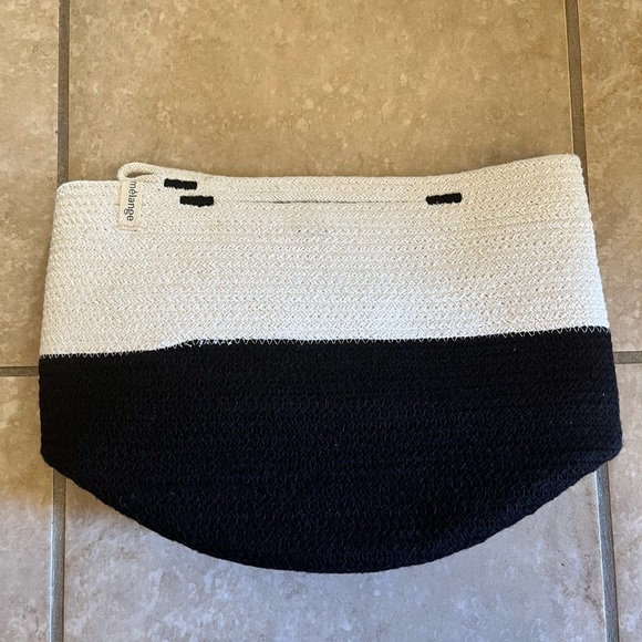 Anthropologie Cotton foldable plant holder/storage container - Picture 5 of 5